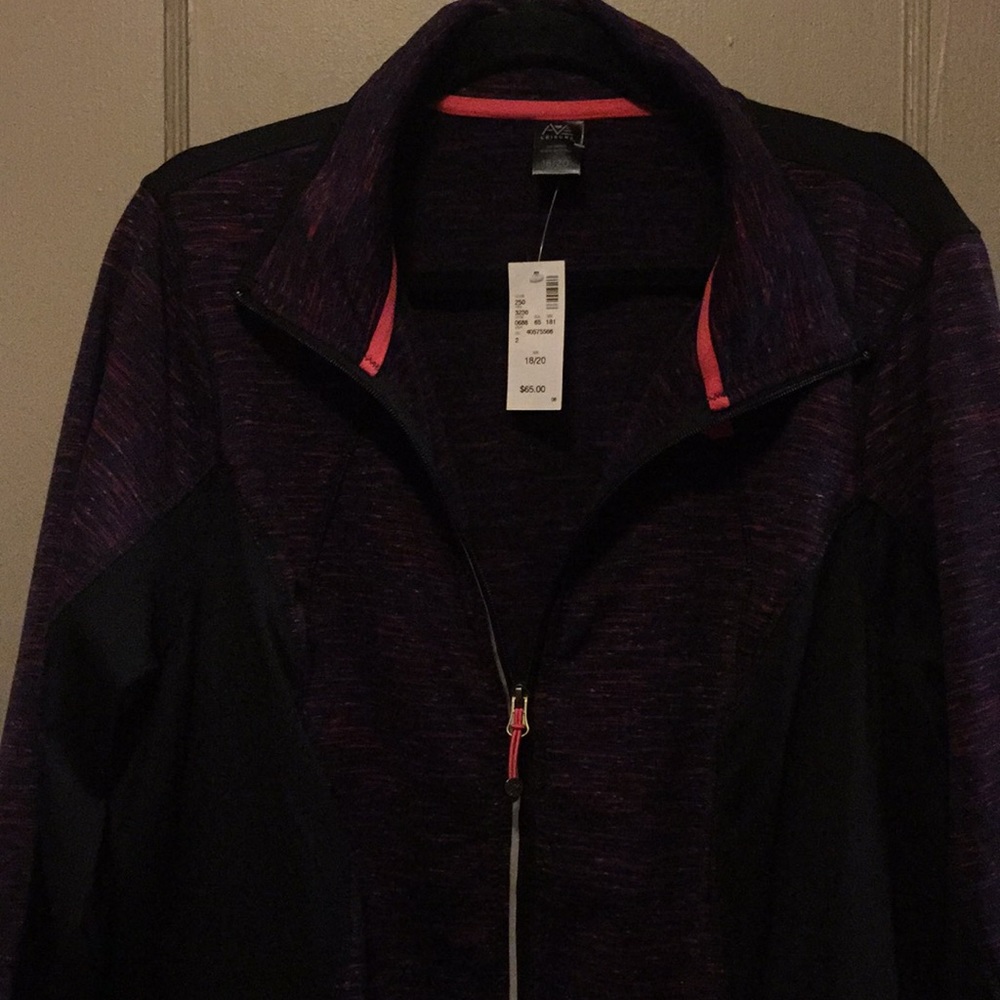 Avenue Spacedye Zippered Jacket 18 20